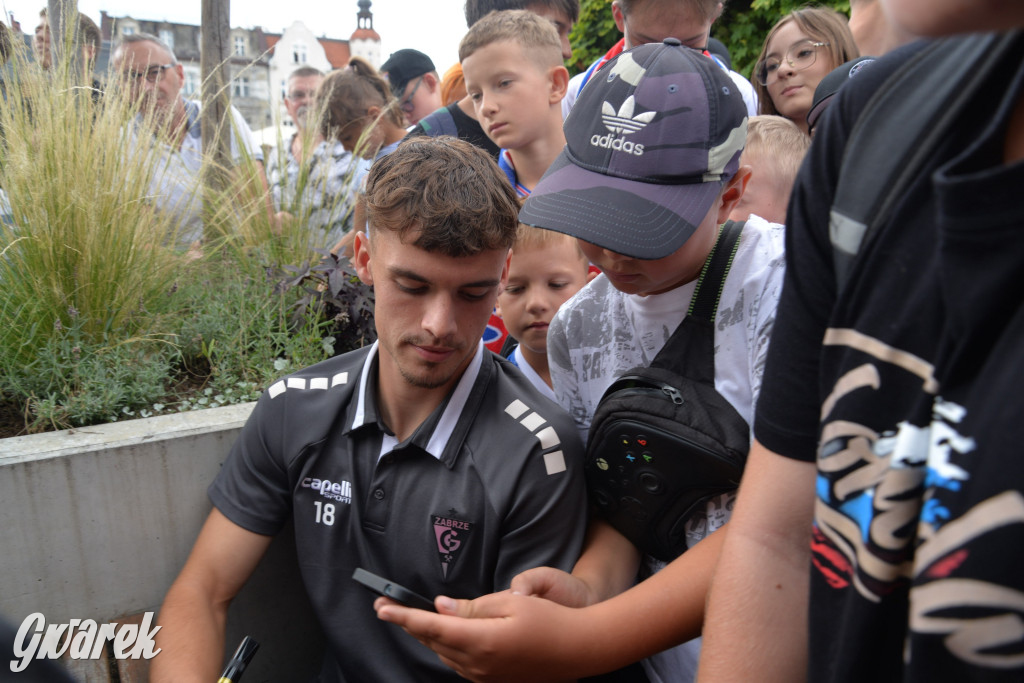 Tarnowskie Góry i piłkarze Górnika Zabrze [ZDJĘCIA]