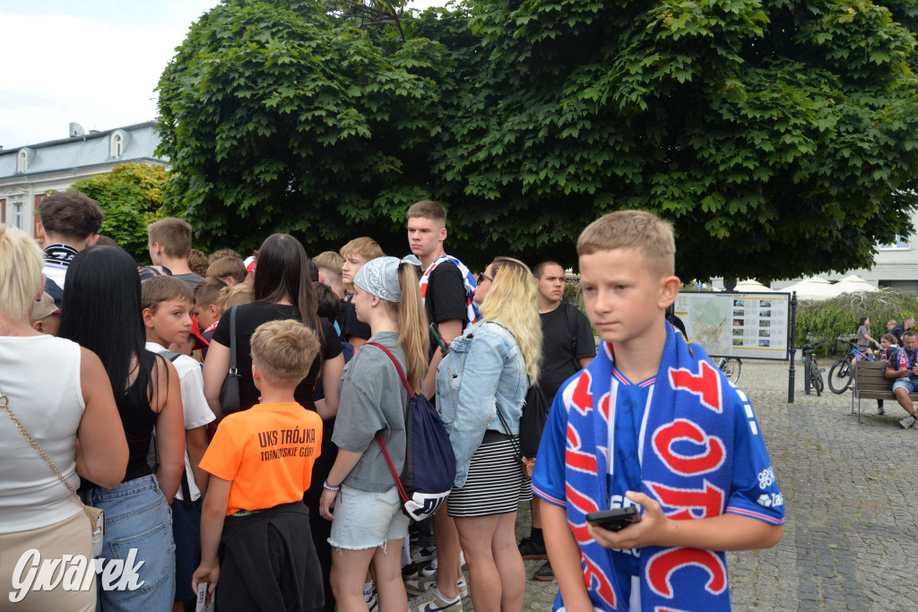 Tarnowskie Góry i piłkarze Górnika Zabrze [ZDJĘCIA]