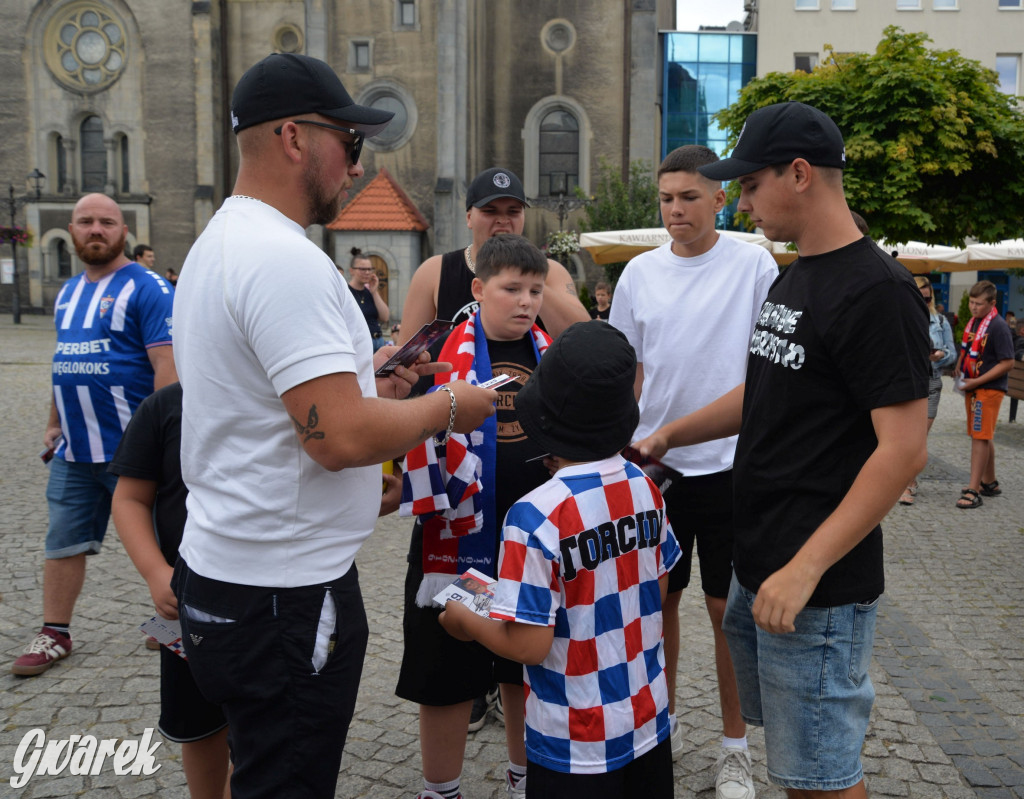 Tarnowskie Góry i piłkarze Górnika Zabrze [ZDJĘCIA]