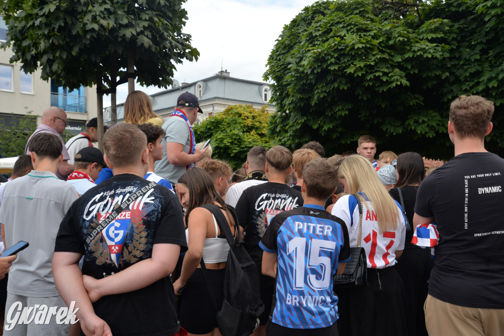 Tarnowskie Góry i piłkarze Górnika Zabrze [ZDJĘCIA]