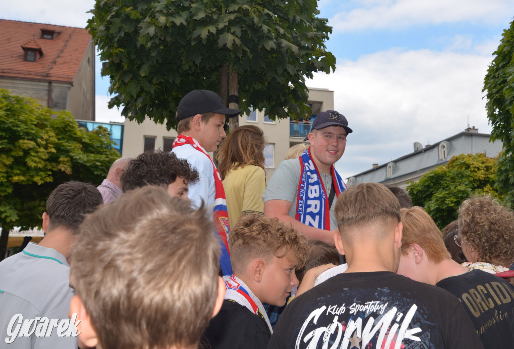 Tarnowskie Góry i piłkarze Górnika Zabrze [ZDJĘCIA]
