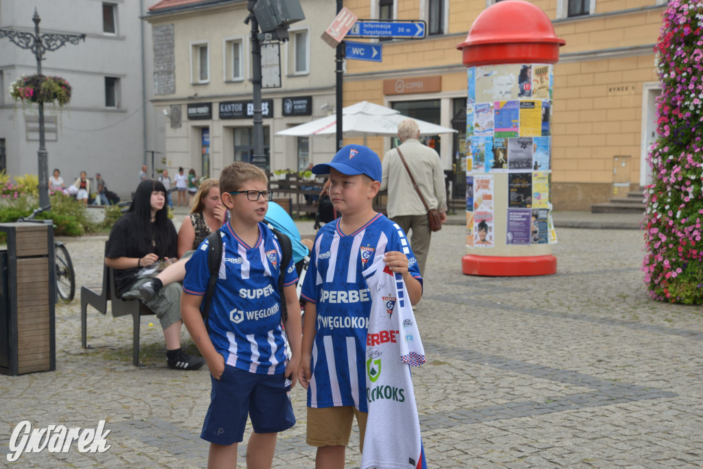 Tarnowskie Góry i piłkarze Górnika Zabrze [ZDJĘCIA]