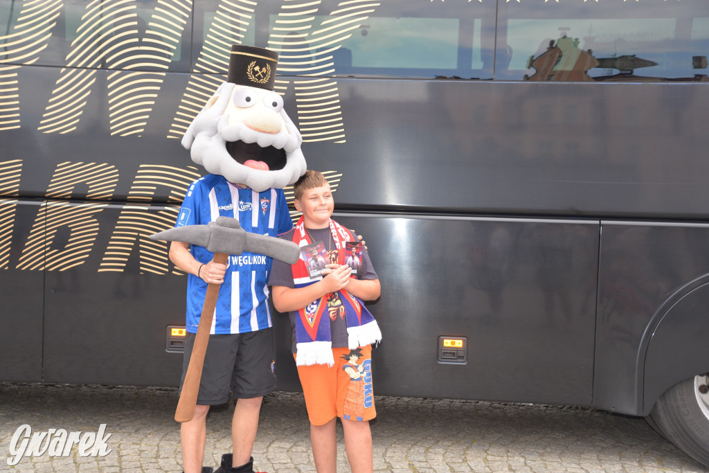 Tarnowskie Góry i piłkarze Górnika Zabrze [ZDJĘCIA]