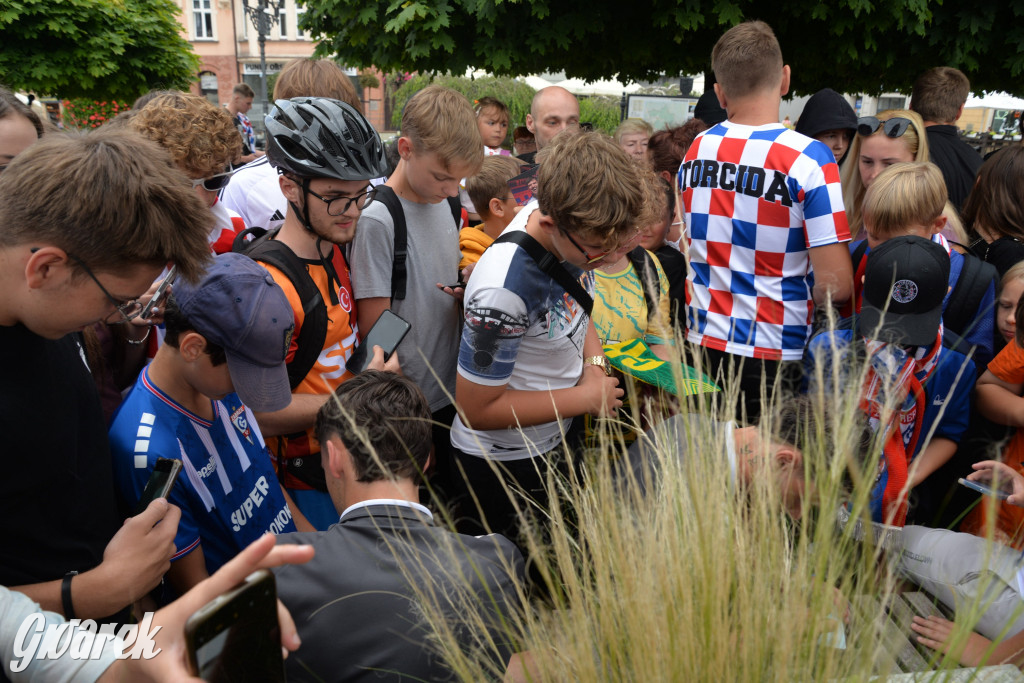 Tarnowskie Góry i piłkarze Górnika Zabrze [ZDJĘCIA]