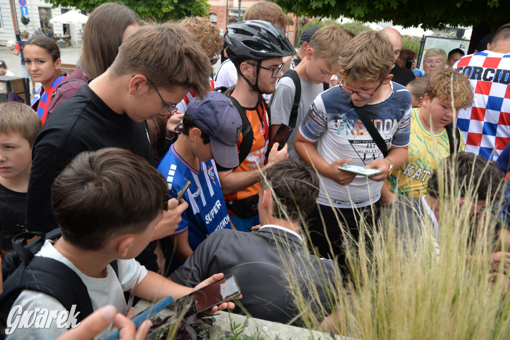 Tarnowskie Góry i piłkarze Górnika Zabrze [ZDJĘCIA]