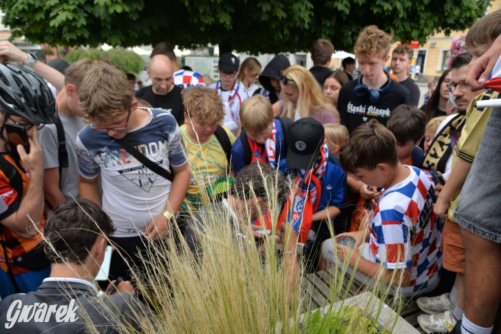 Tarnowskie Góry i piłkarze Górnika Zabrze [ZDJĘCIA]