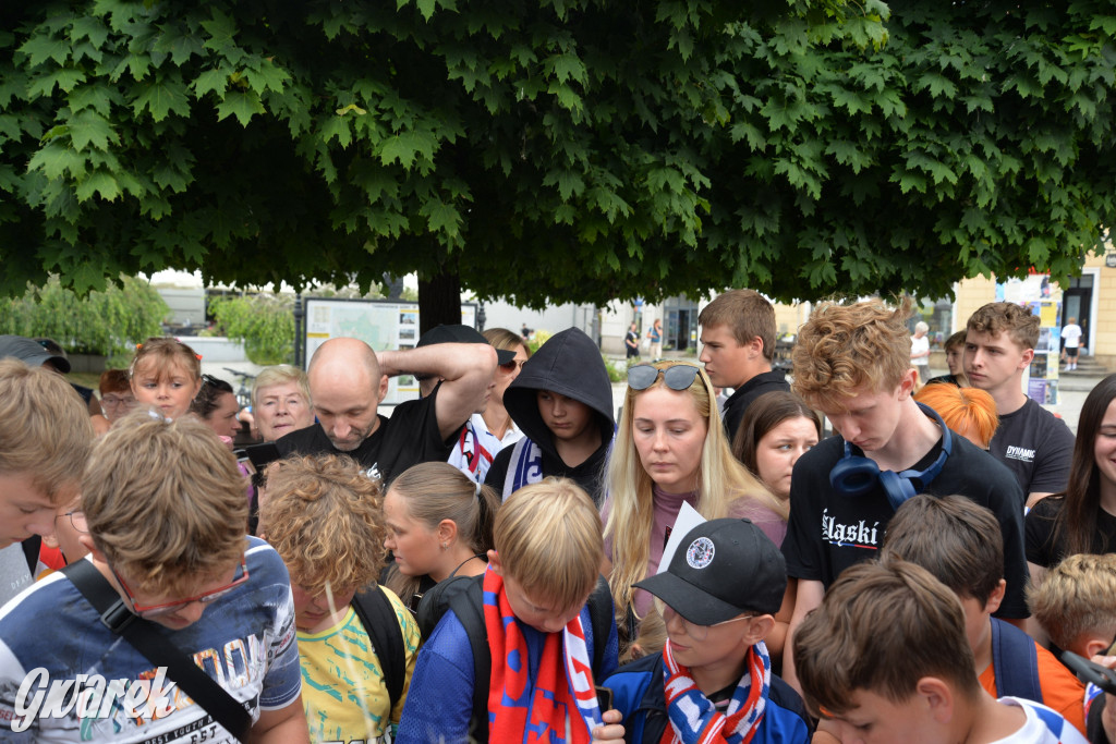 Tarnowskie Góry i piłkarze Górnika Zabrze [ZDJĘCIA]