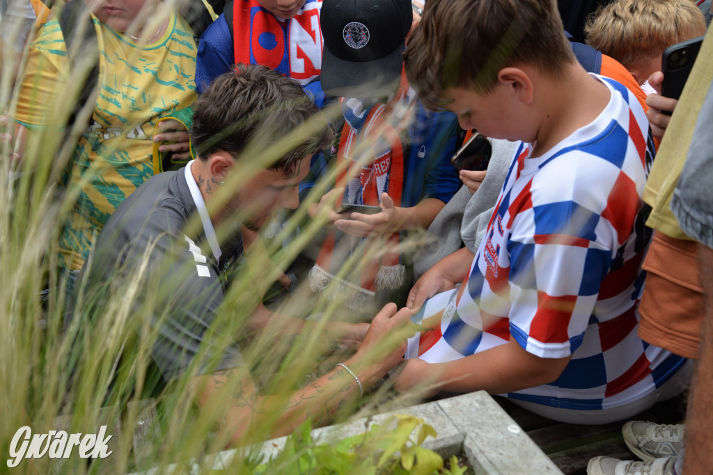 Tarnowskie Góry i piłkarze Górnika Zabrze [ZDJĘCIA]