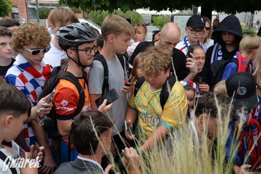 Tarnowskie Góry i piłkarze Górnika Zabrze [ZDJĘCIA]