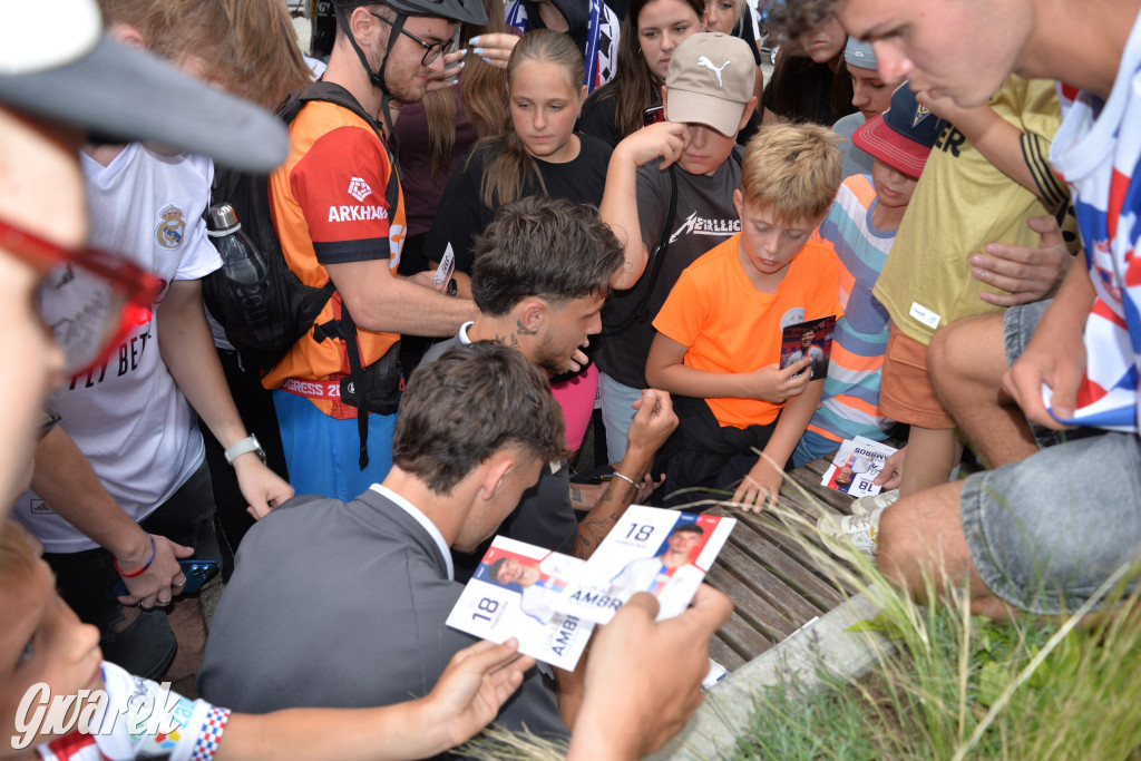 Tarnowskie Góry i piłkarze Górnika Zabrze [ZDJĘCIA]