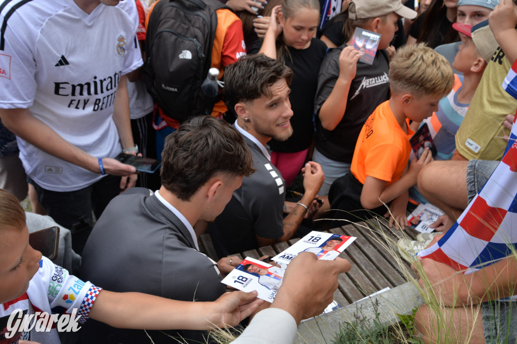 Tarnowskie Góry i piłkarze Górnika Zabrze [ZDJĘCIA]