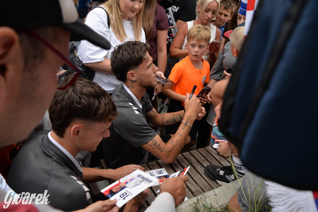 Tarnowskie Góry i piłkarze Górnika Zabrze [ZDJĘCIA]