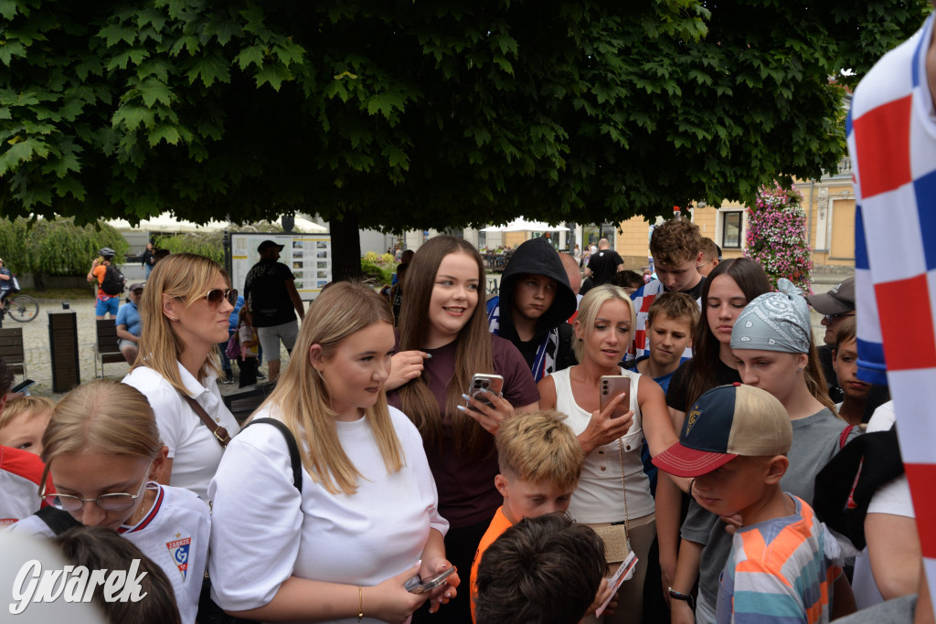 Tarnowskie Góry i piłkarze Górnika Zabrze [ZDJĘCIA]