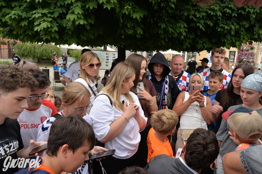 Tarnowskie Góry i piłkarze Górnika Zabrze [ZDJĘCIA]