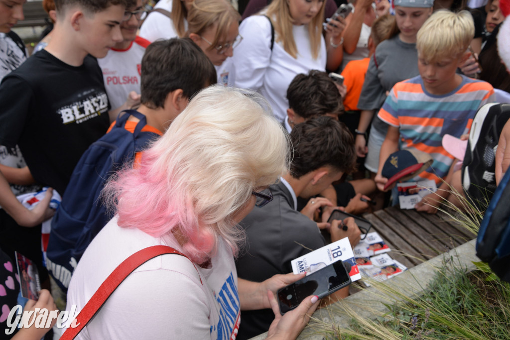 Tarnowskie Góry i piłkarze Górnika Zabrze [ZDJĘCIA]