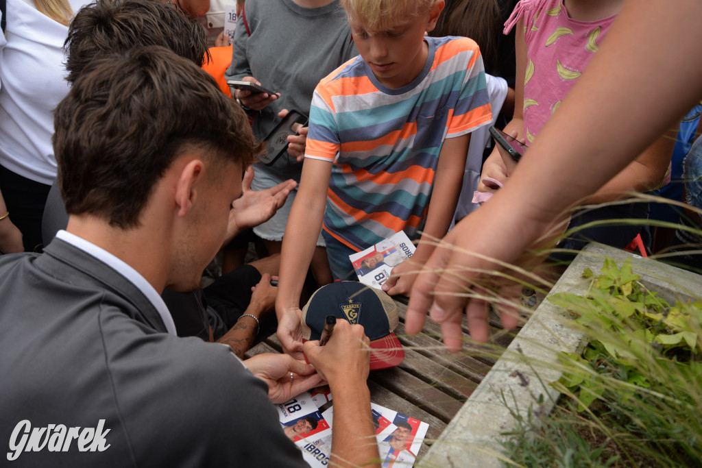 Tarnowskie Góry i piłkarze Górnika Zabrze [ZDJĘCIA]