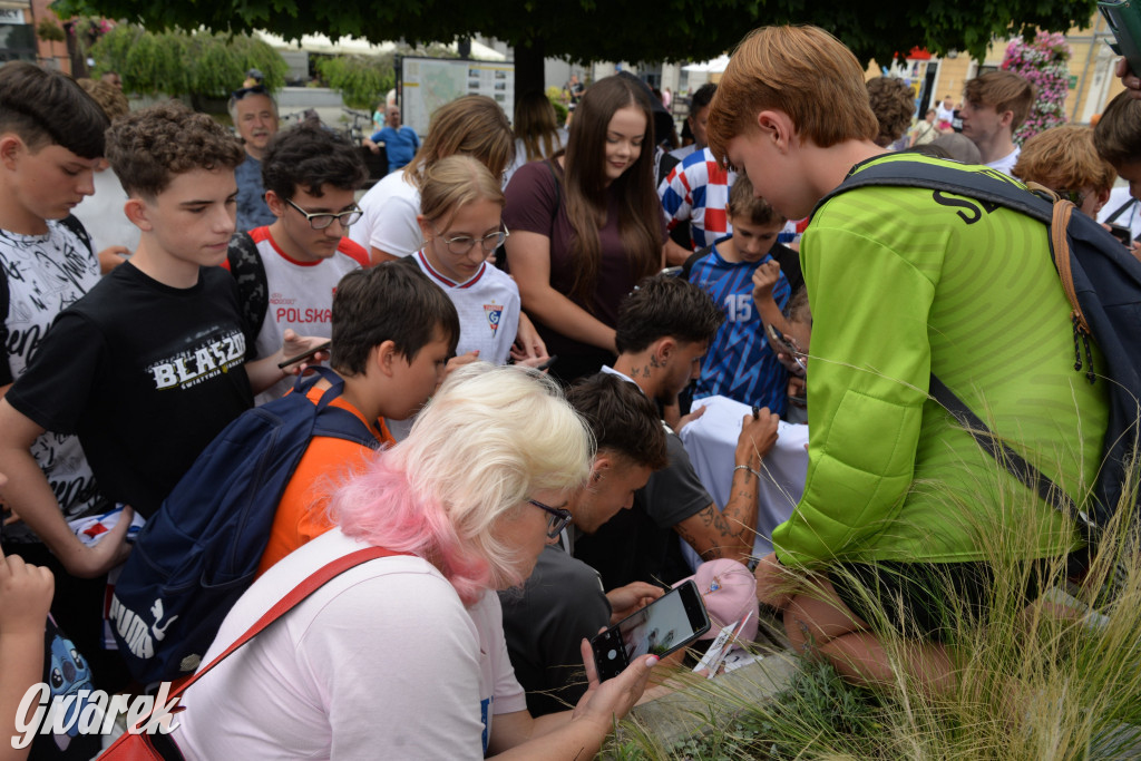 Tarnowskie Góry i piłkarze Górnika Zabrze [ZDJĘCIA]