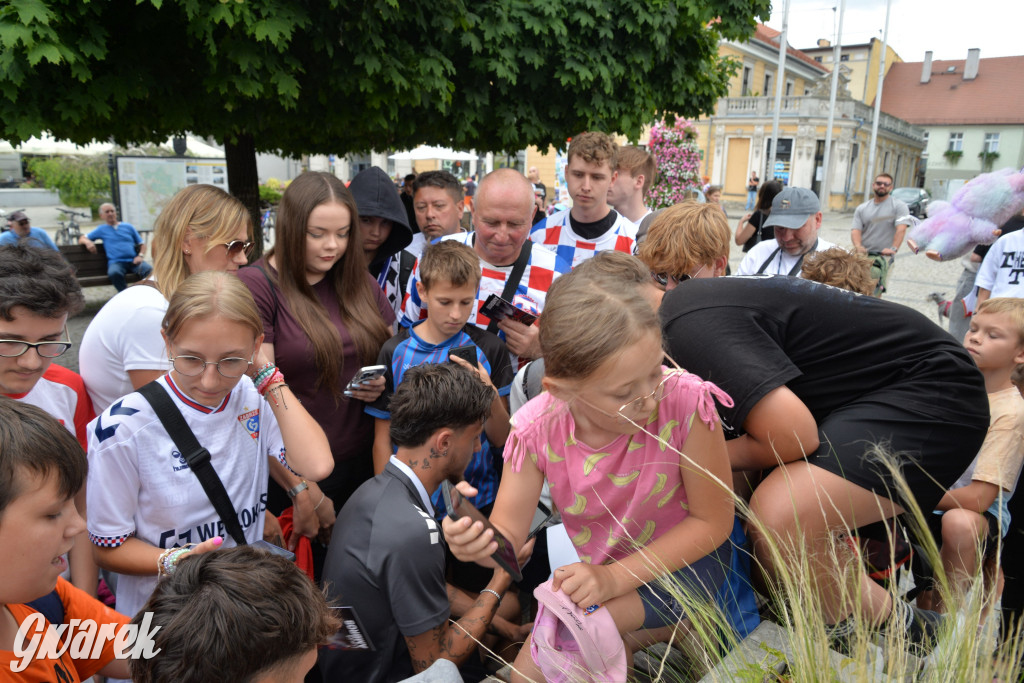 Tarnowskie Góry i piłkarze Górnika Zabrze [ZDJĘCIA]