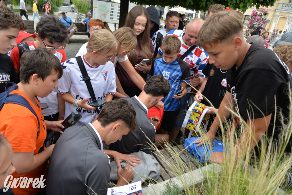 Tarnowskie Góry i piłkarze Górnika Zabrze [ZDJĘCIA]