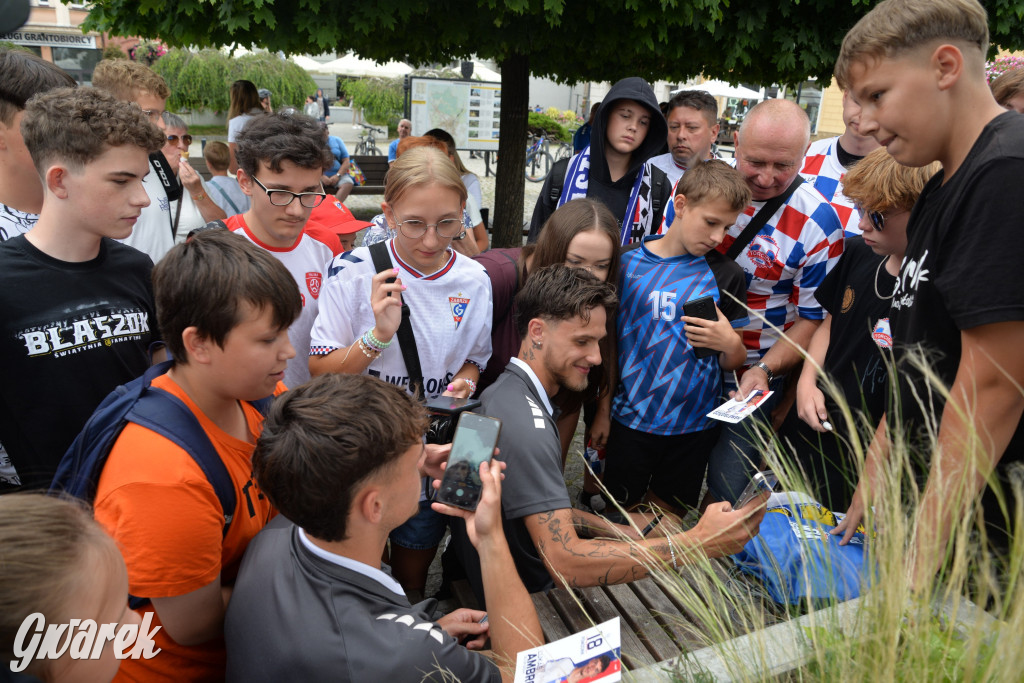 Tarnowskie Góry i piłkarze Górnika Zabrze [ZDJĘCIA]