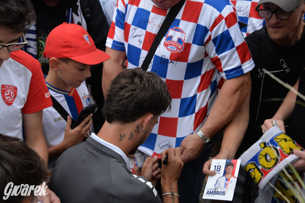 Tarnowskie Góry i piłkarze Górnika Zabrze [ZDJĘCIA]