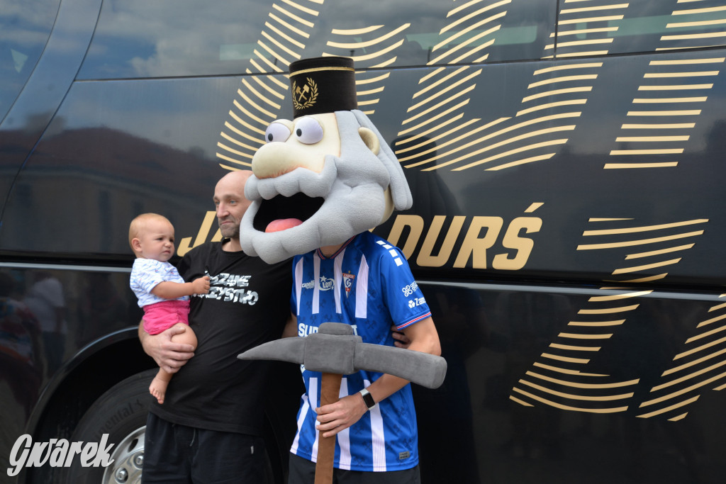 Tarnowskie Góry i piłkarze Górnika Zabrze [ZDJĘCIA]