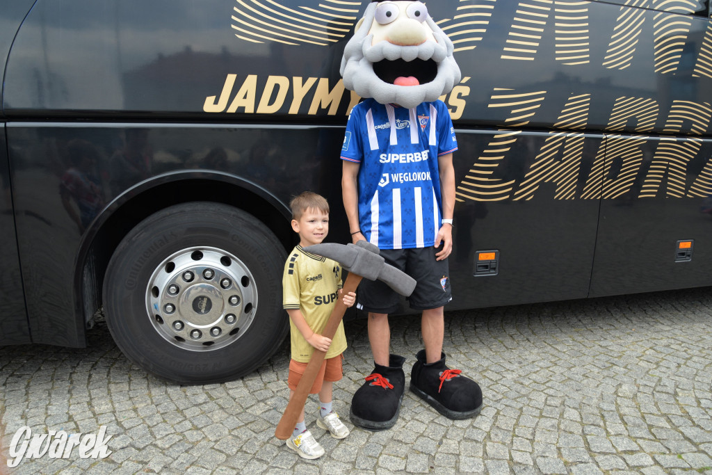Tarnowskie Góry i piłkarze Górnika Zabrze [ZDJĘCIA]