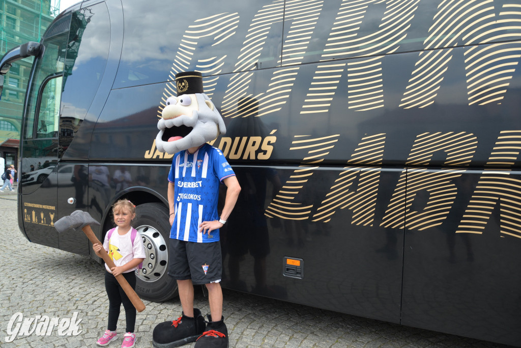 Tarnowskie Góry i piłkarze Górnika Zabrze [ZDJĘCIA]