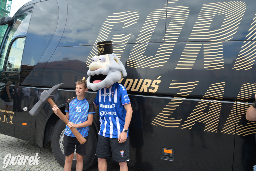 Tarnowskie Góry i piłkarze Górnika Zabrze [ZDJĘCIA]