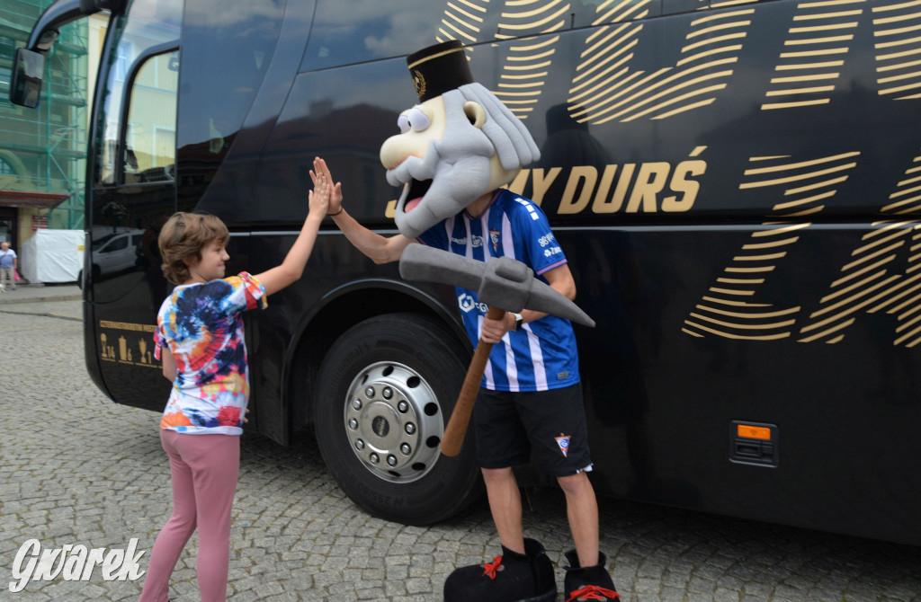 Tarnowskie Góry i piłkarze Górnika Zabrze [ZDJĘCIA]