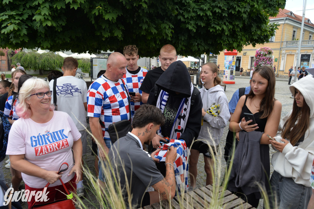 Tarnowskie Góry i piłkarze Górnika Zabrze [ZDJĘCIA]