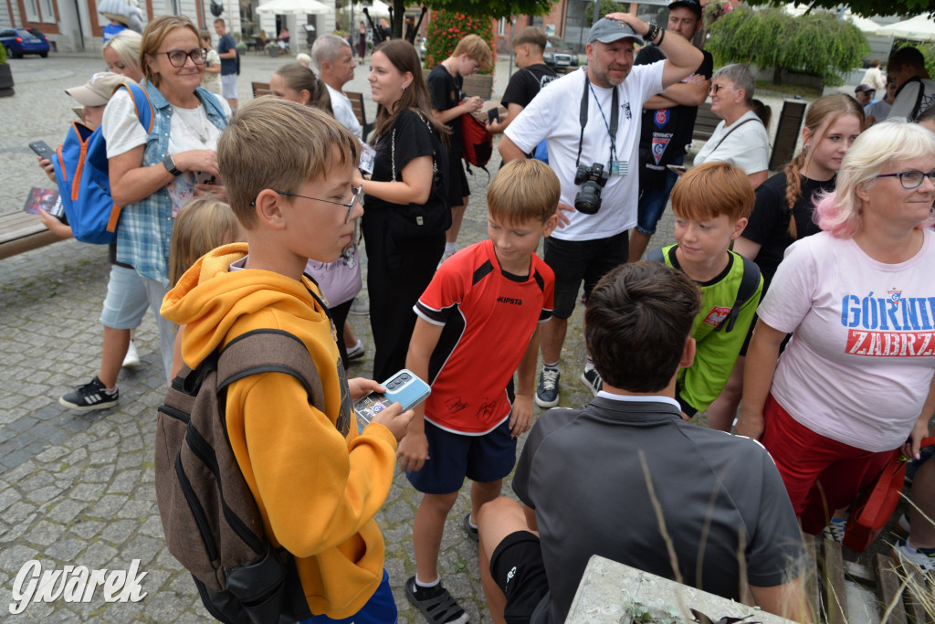 Tarnowskie Góry i piłkarze Górnika Zabrze [ZDJĘCIA]