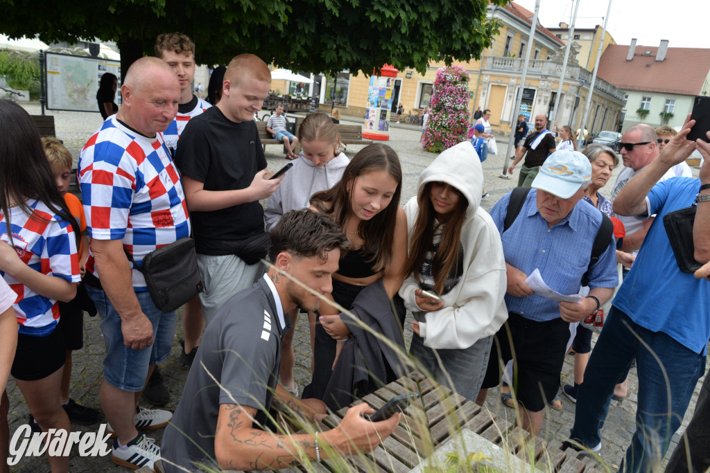 Tarnowskie Góry i piłkarze Górnika Zabrze [ZDJĘCIA]