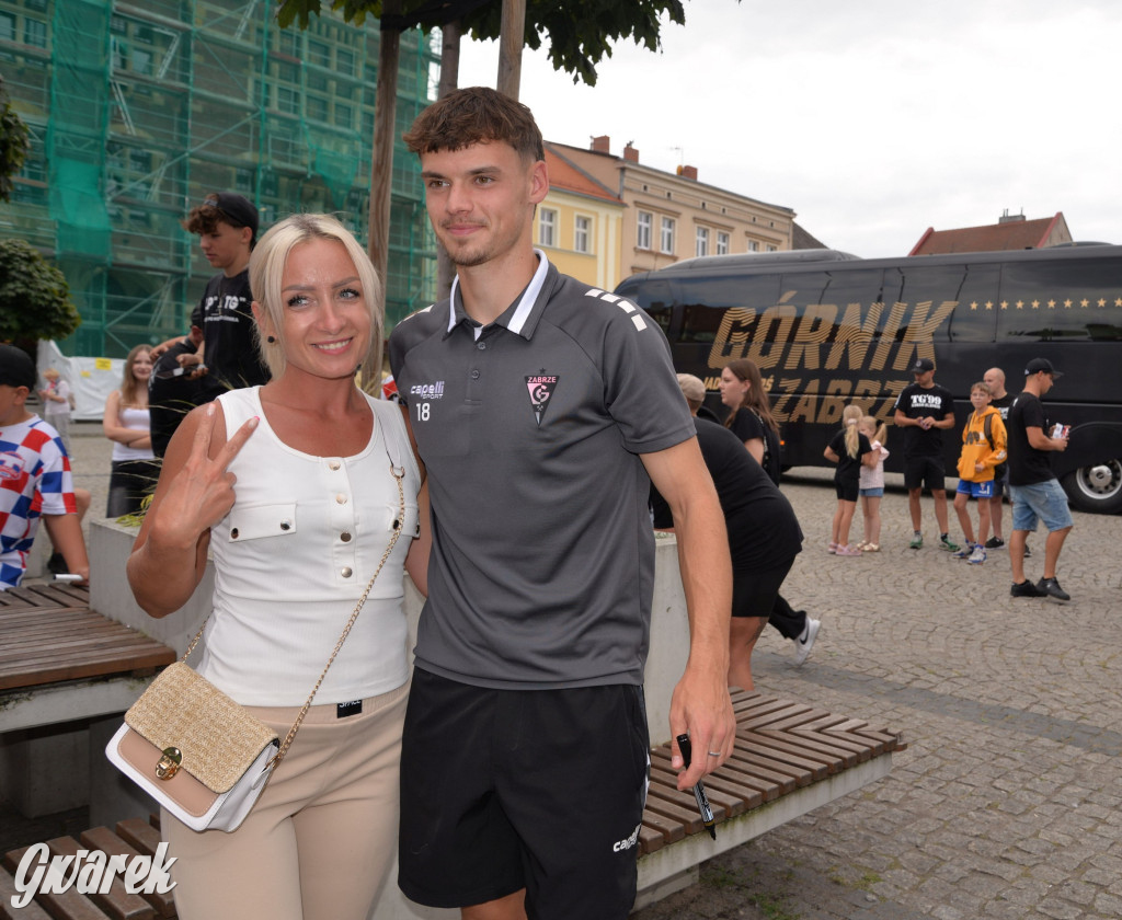 Tarnowskie Góry i piłkarze Górnika Zabrze [ZDJĘCIA]