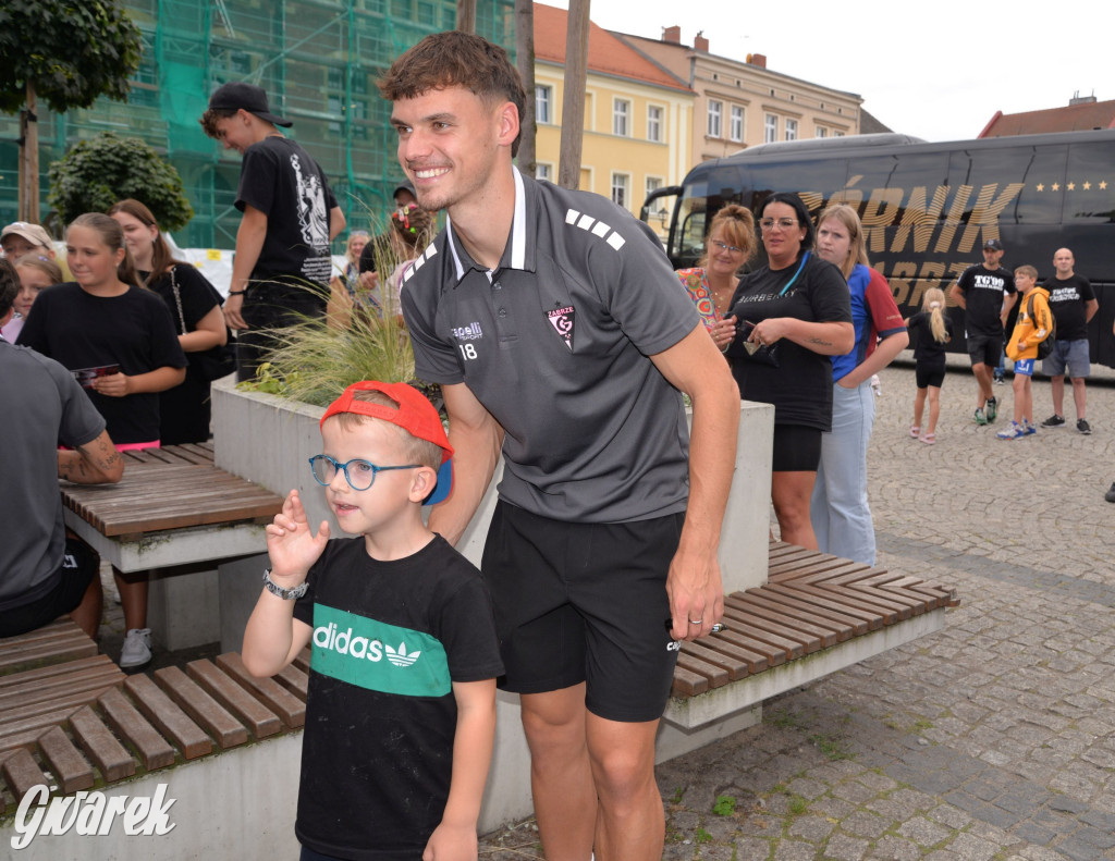 Tarnowskie Góry i piłkarze Górnika Zabrze [ZDJĘCIA]