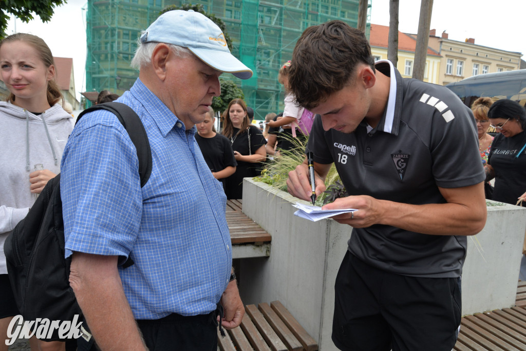 Tarnowskie Góry i piłkarze Górnika Zabrze [ZDJĘCIA]