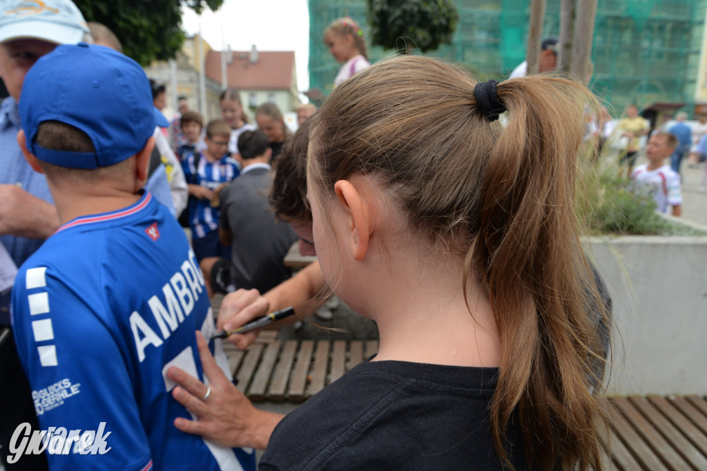 Tarnowskie Góry i piłkarze Górnika Zabrze [ZDJĘCIA]