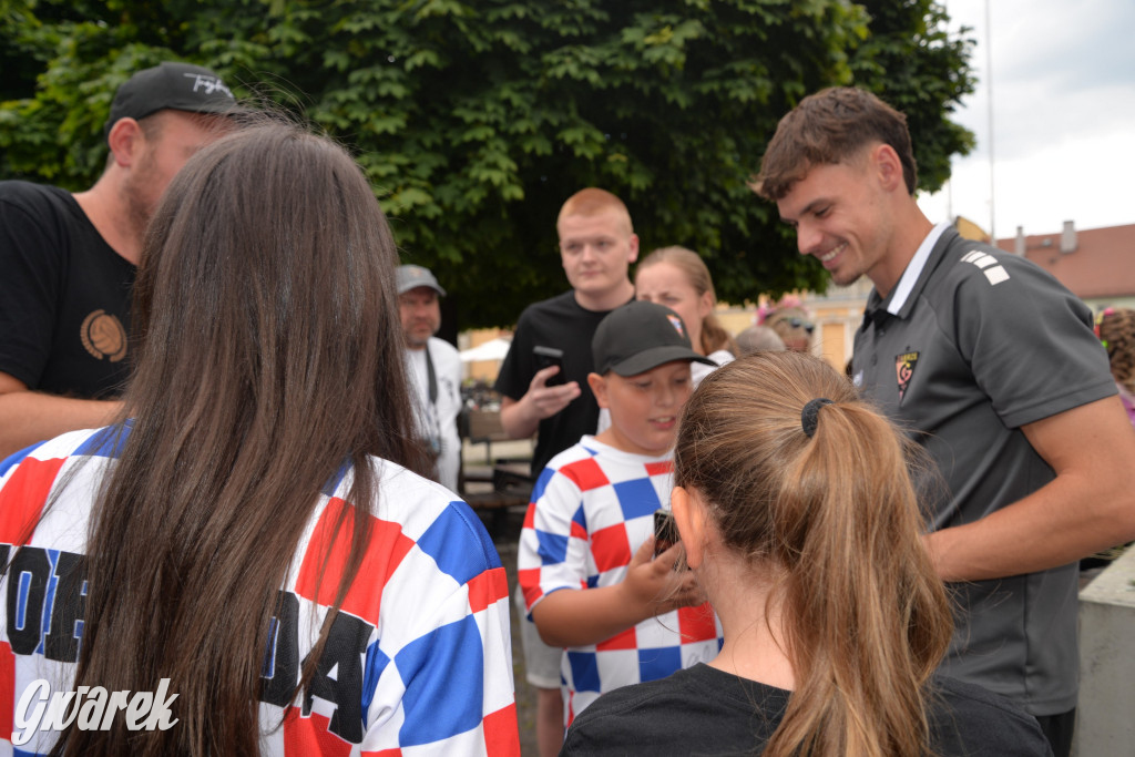 Tarnowskie Góry i piłkarze Górnika Zabrze [ZDJĘCIA]