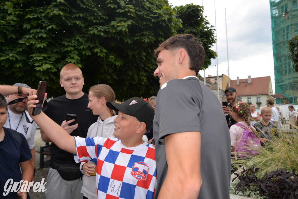 Tarnowskie Góry i piłkarze Górnika Zabrze [ZDJĘCIA]