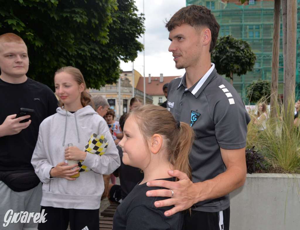 Tarnowskie Góry i piłkarze Górnika Zabrze [ZDJĘCIA]