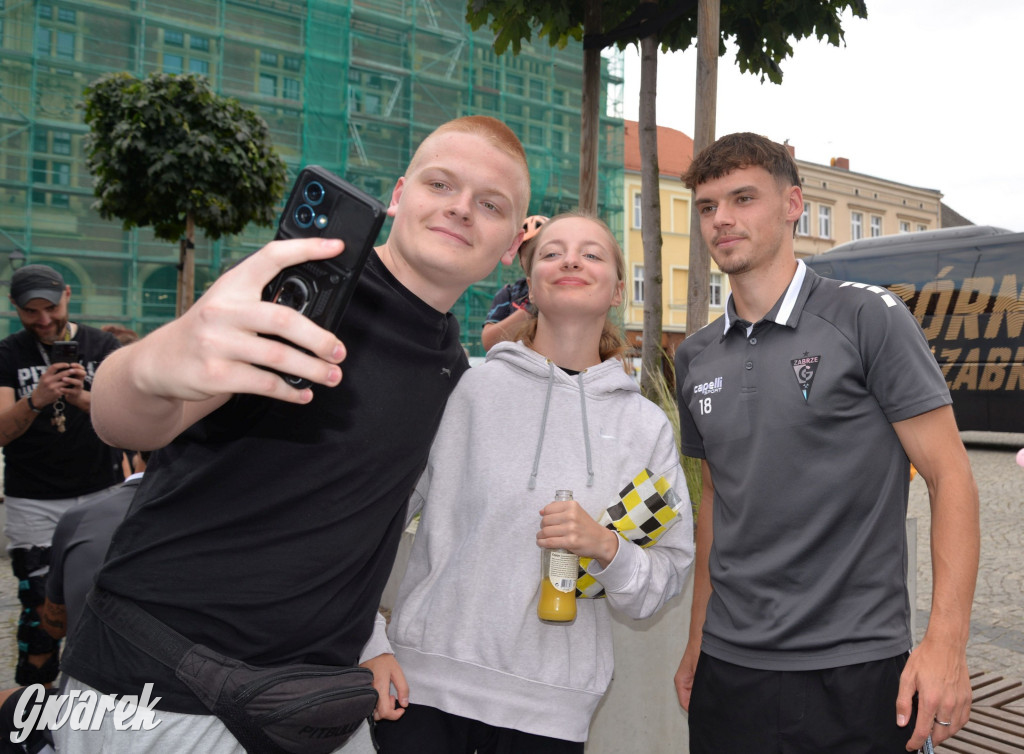 Tarnowskie Góry i piłkarze Górnika Zabrze [ZDJĘCIA]