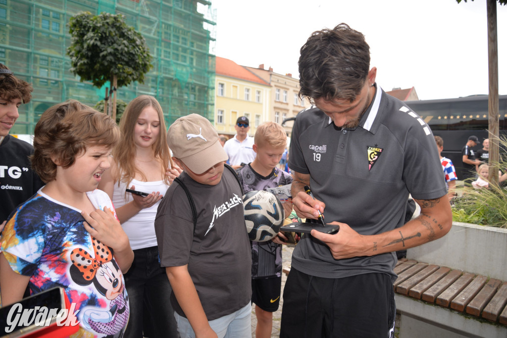Tarnowskie Góry i piłkarze Górnika Zabrze [ZDJĘCIA]