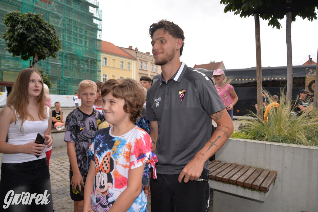 Tarnowskie Góry i piłkarze Górnika Zabrze [ZDJĘCIA]
