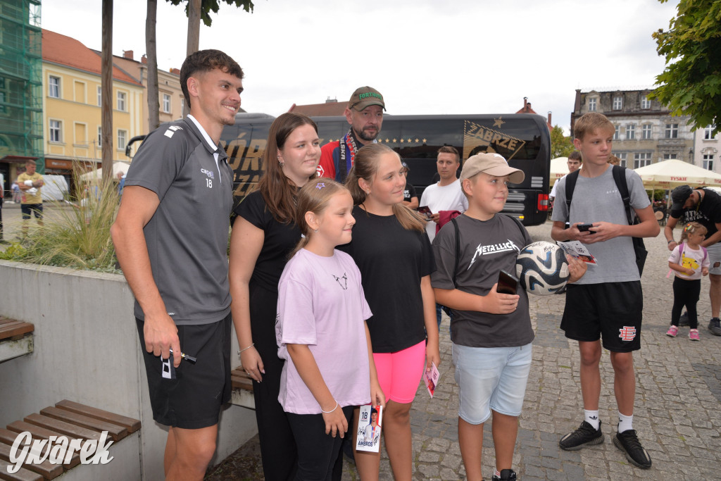 Tarnowskie Góry i piłkarze Górnika Zabrze [ZDJĘCIA]