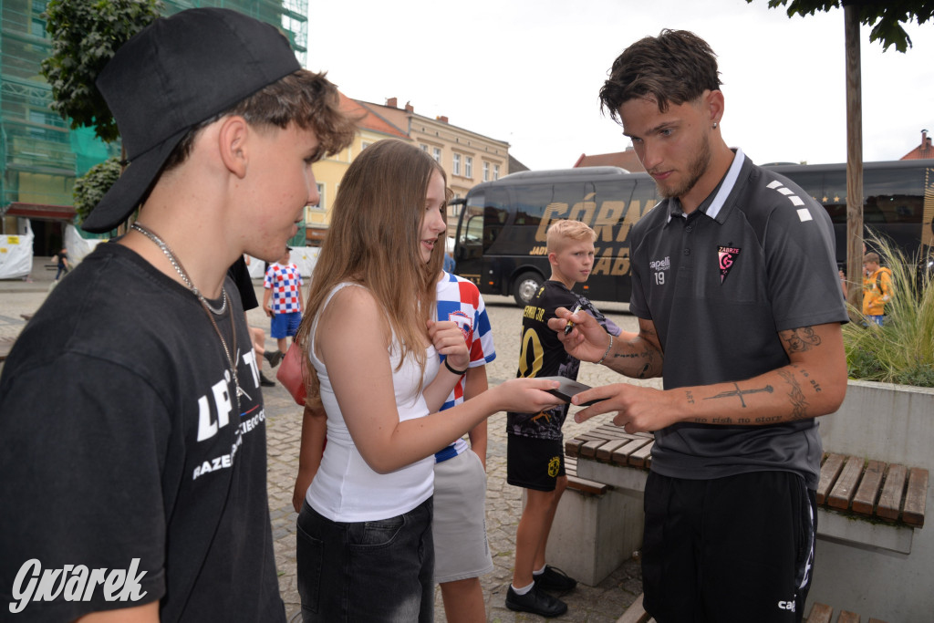 Tarnowskie Góry i piłkarze Górnika Zabrze [ZDJĘCIA]