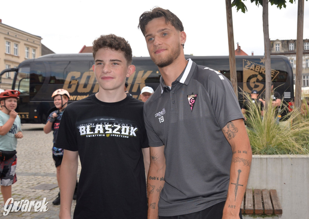 Tarnowskie Góry i piłkarze Górnika Zabrze [ZDJĘCIA]