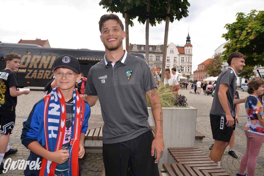 Tarnowskie Góry i piłkarze Górnika Zabrze [ZDJĘCIA]