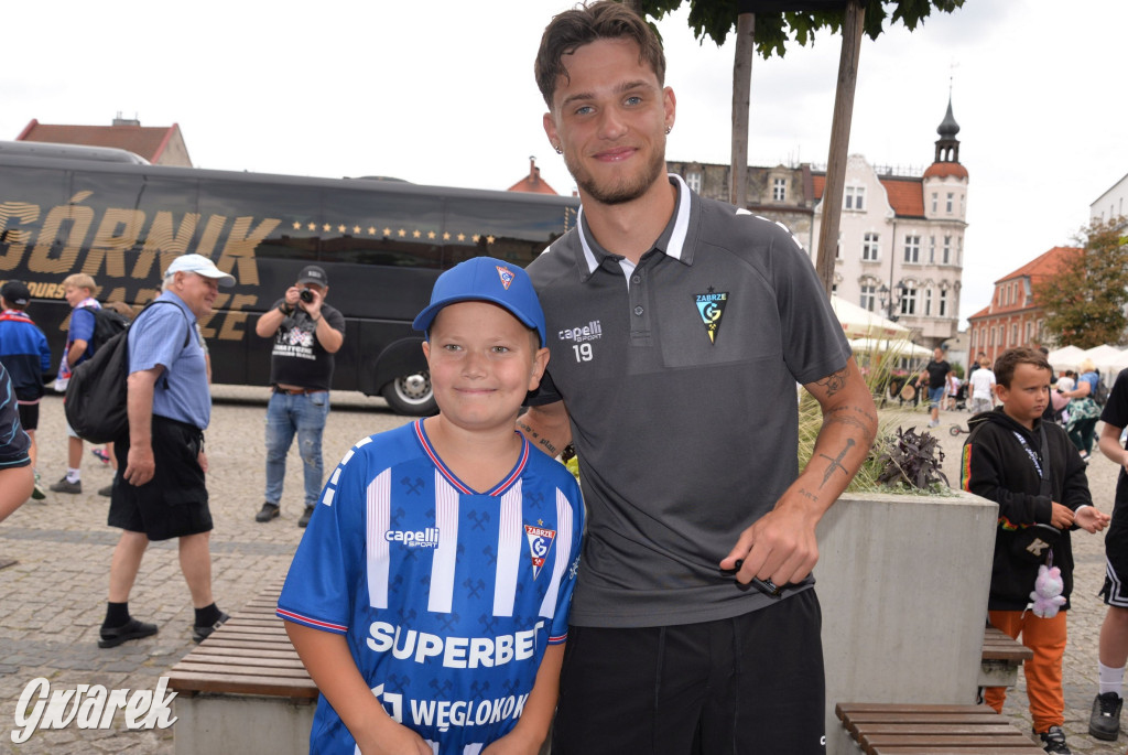 Tarnowskie Góry i piłkarze Górnika Zabrze [ZDJĘCIA]