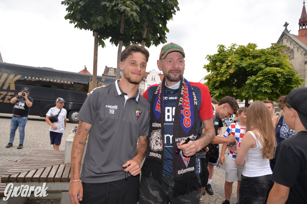 Tarnowskie Góry i piłkarze Górnika Zabrze [ZDJĘCIA]
