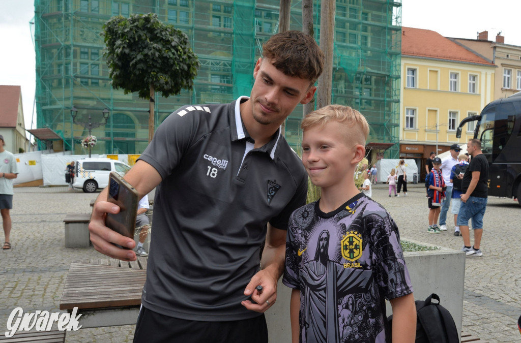 Tarnowskie Góry i piłkarze Górnika Zabrze [ZDJĘCIA]